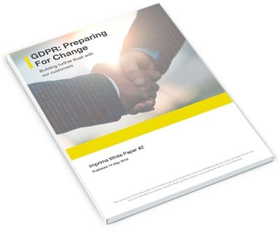 Imprima Whitepaper2 Gdpr Customer Trust Imprima Whitepaper2 Gdpr Customer Trust