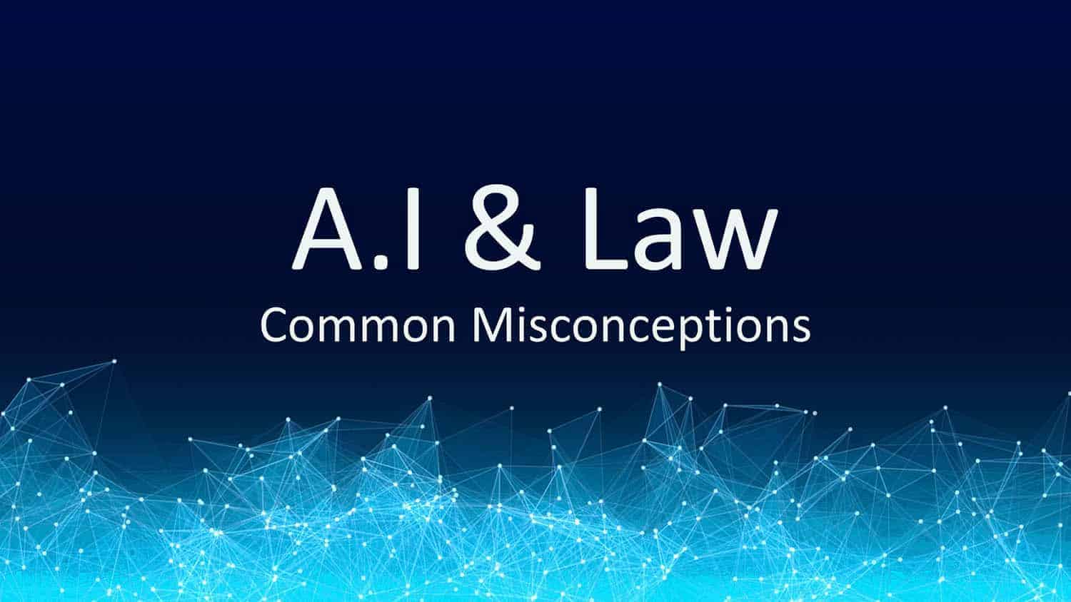 Artificial Intelligence Law