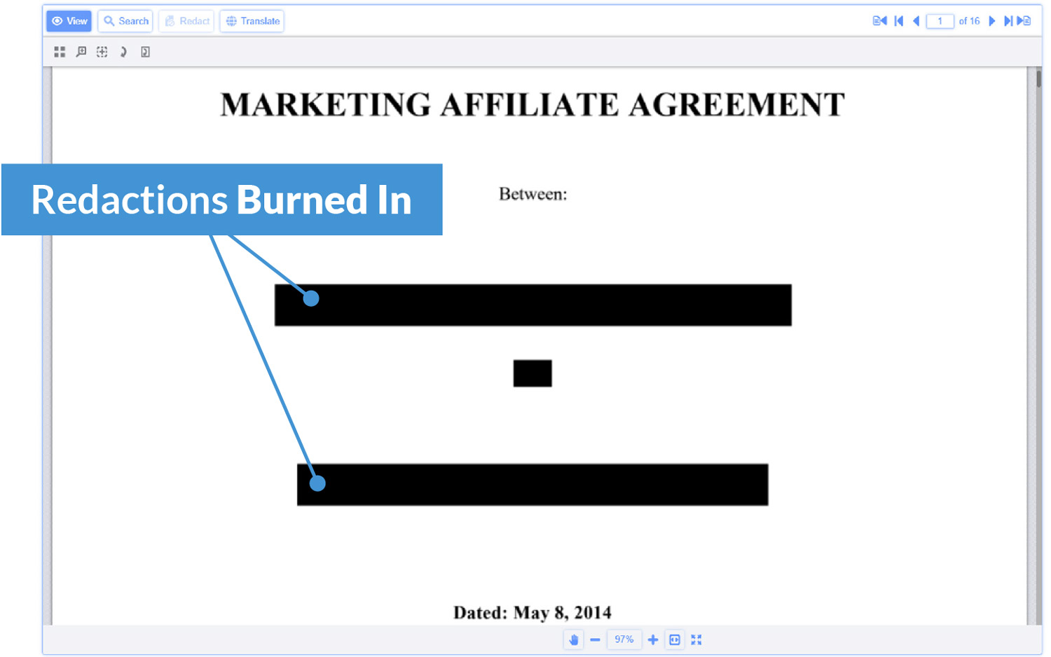 Secure Redaction Imprima