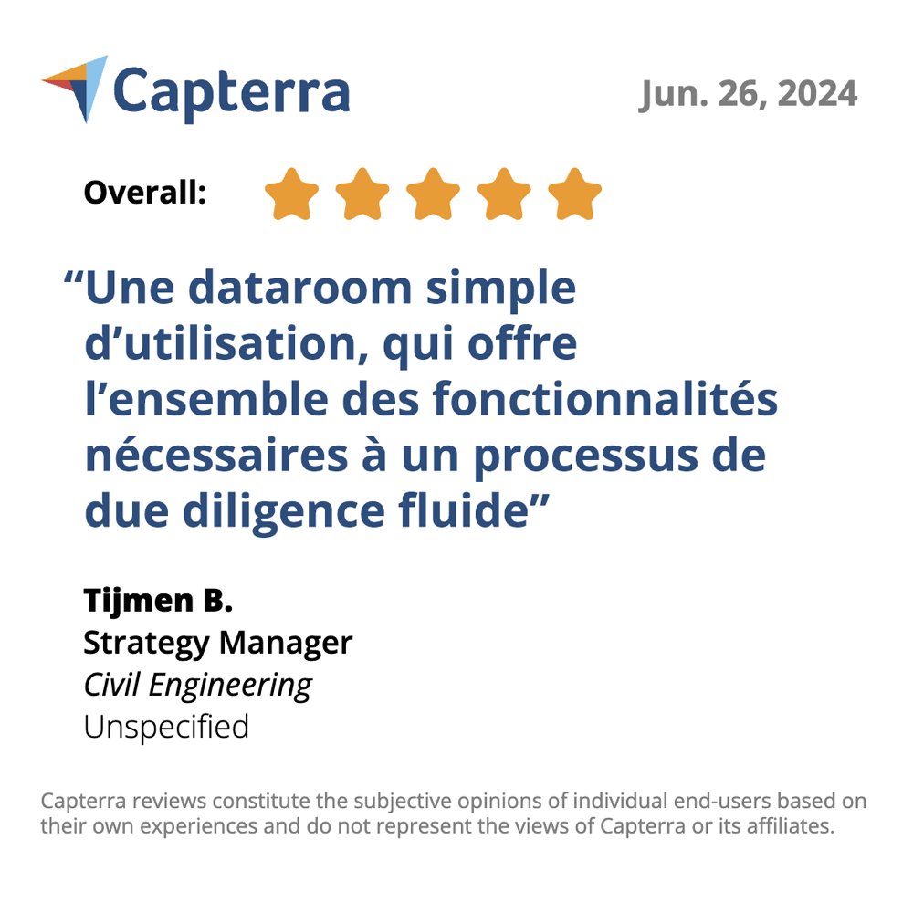 Capterra review French 1